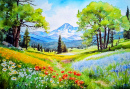 Watercolor Landscape