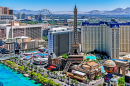 Aerial View of the Las Vegas Strip, Nevada, USA