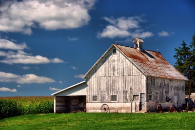 Iowa County Barns jigsaw puzzle in Street View puzzles on ...