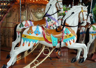 Amusement Park in Brescia, Italy