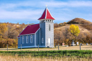 Little Church in the Valley near Craven, Canada