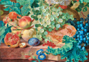 Fruit and Flowers by Jan Van Huysum (1720)