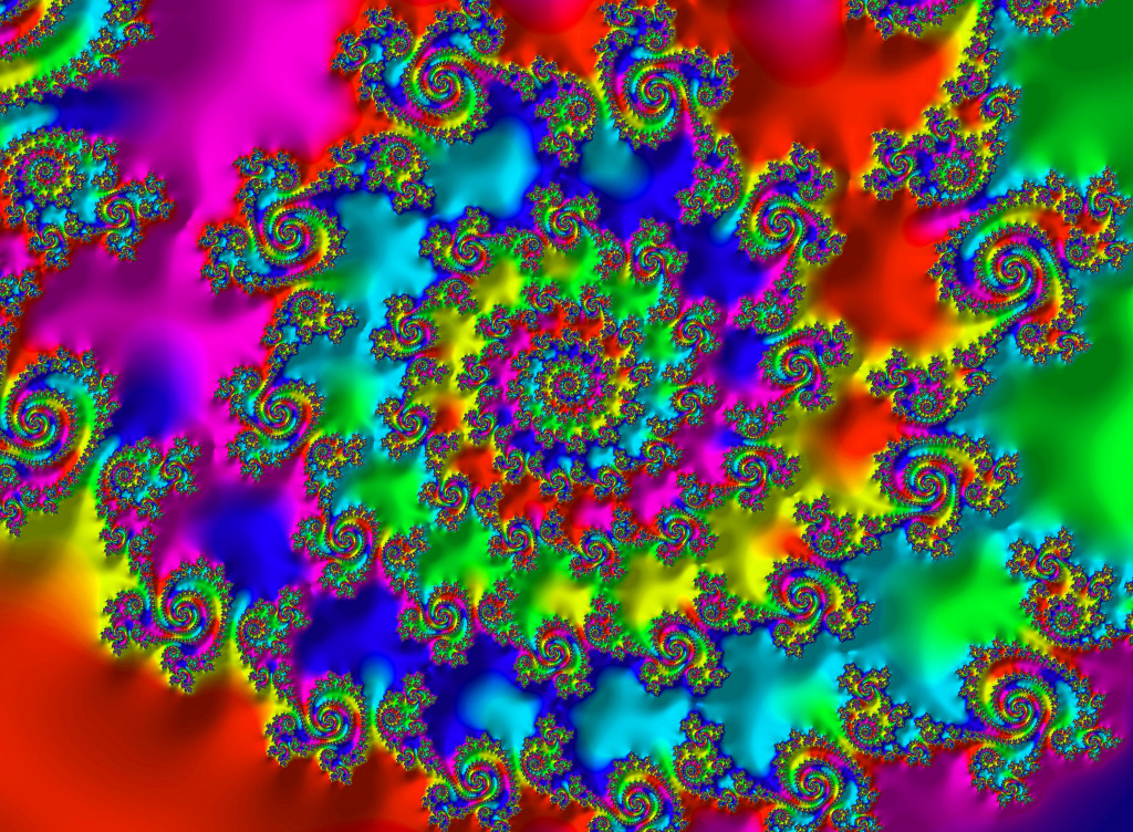 Farbenfrohes Fraktal jigsaw puzzle in Fractals puzzles on TheJigsawPuzzles.com