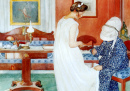 The Bridesmaid (1908) by Carl Larsson