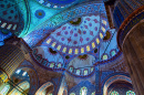 Dome of the Blue Mosque in Istanbul, Turkey
