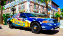 Police Car in Miami Beach, Florida, USA