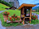 Self-Service Fridge in the Lauterbrunnen Valley