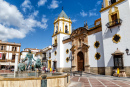 Plaza del Socorro in Ronda, Málaga, Spain