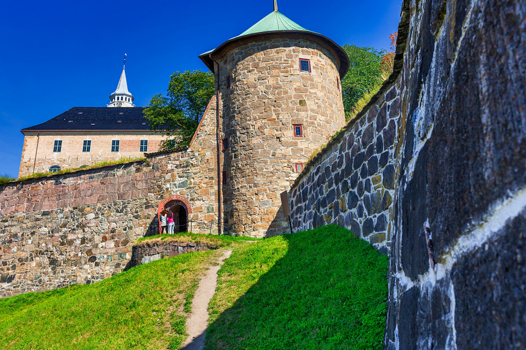 Крепость Акерсхус в Осло, Норвегия jigsaw puzzle in Замки puzzles on TheJigsawPuzzles.com