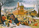 Winter Landscape with Skaters (1633)