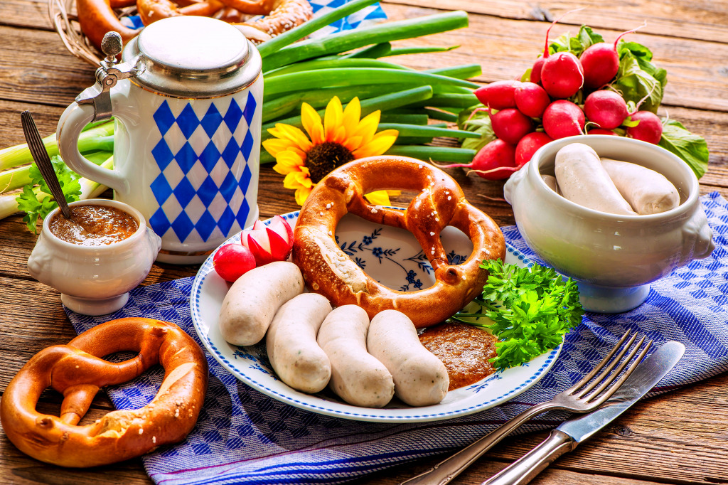 Traditionelles bayerisches Gericht jigsaw puzzle in Puzzle des Tages puzzles on TheJigsawPuzzles.com