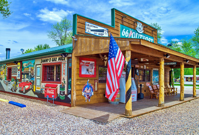 Restaurant and Store on Route 66, Fanning, MO, USA