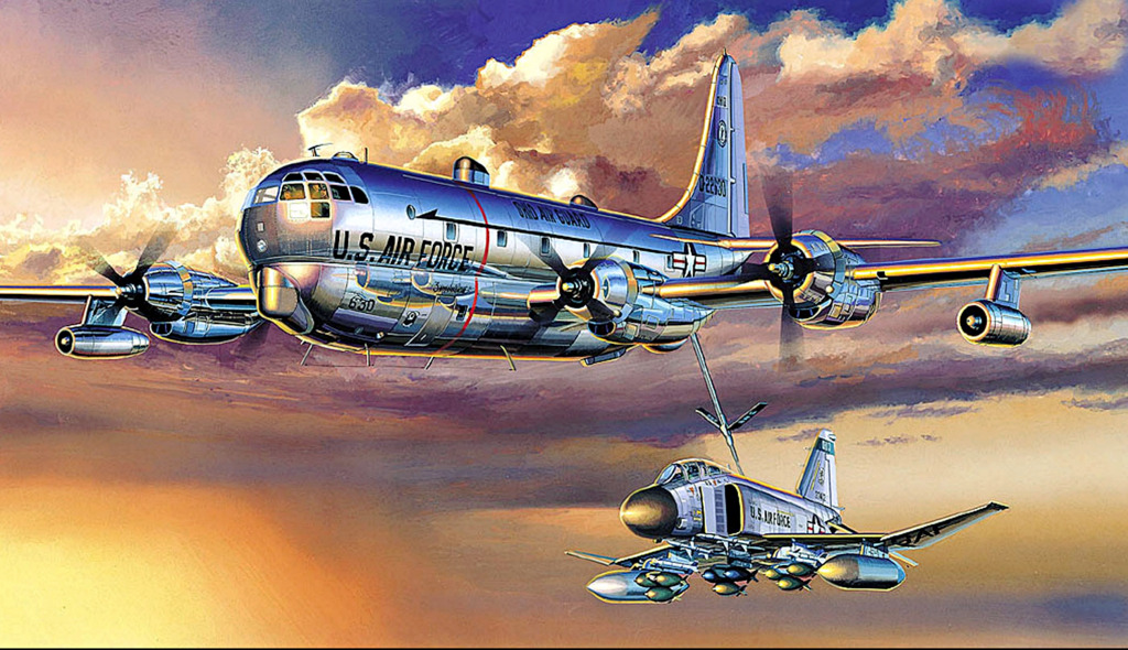 Boeing-KC-97 Stratotanker jigsaw puzzle in Aviation puzzles on TheJigsawPuzzles.com
