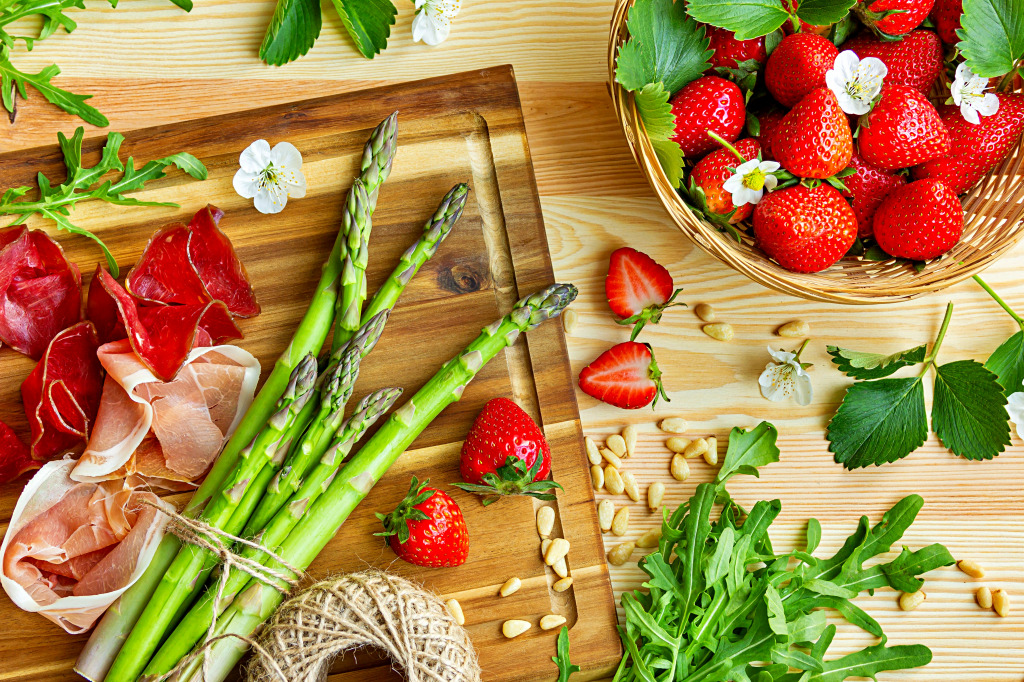 Strawberry Season jigsaw puzzle in Food & Bakery puzzles on TheJigsawPuzzles.com