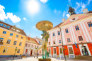 Picturesque View of the Old Town of Tartu, Estonia