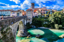Ponte del Diavolo in Cividale del Friuli, Italy