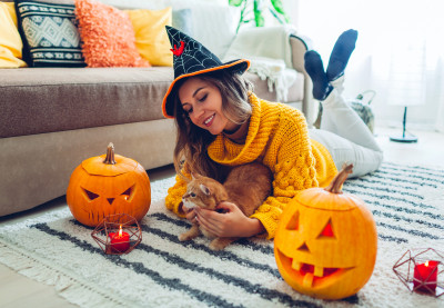 Cozy Halloween Moments