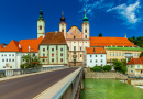 Zwischenbrücken Bridge in Steyr, Upper Austria