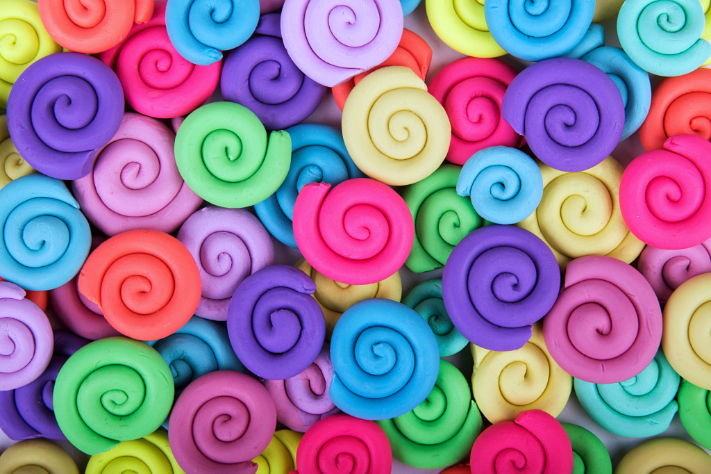Color Plasticine Background jigsaw puzzle in Handmade puzzles on TheJigsawPuzzles.com