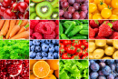 Colorful Vegetables and Berries