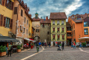 Historic Old Town of Annecy, France