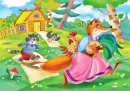 The Fox, the Cat and the Rooster