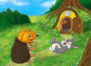 Celebrating Halloween in the Woods