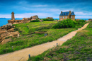 Ploumanac'h Lighthouse on the Côte de Granit Rose
