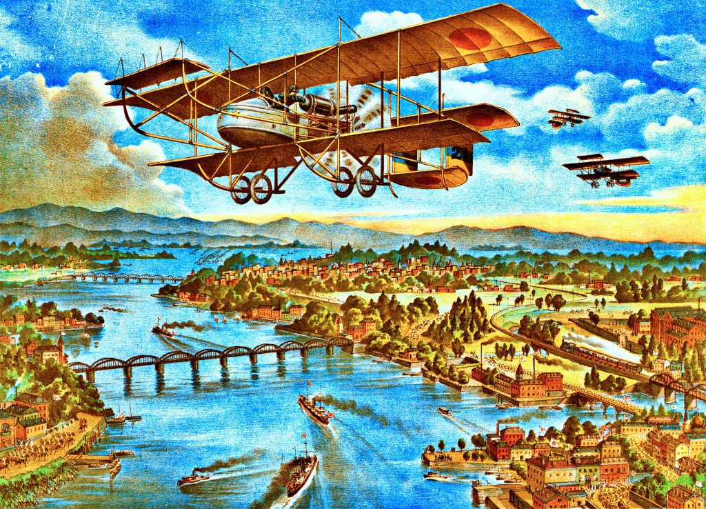 Хабаровская интервенция jigsaw puzzle in Авиация puzzles on TheJigsawPuzzles.com
