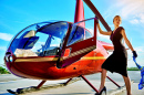 Boarding a Helicopter