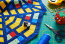 Halloween Quilting