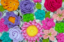 Colorful Crochet Flowers