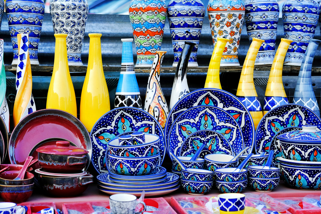 Traditional Pottery Fair in Pune, India jigsaw puzzle in Handmade puzzles on TheJigsawPuzzles.com