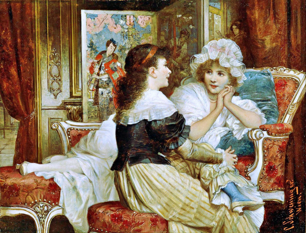 Two Friends jigsaw puzzle in Piece of Art puzzles on TheJigsawPuzzles.com