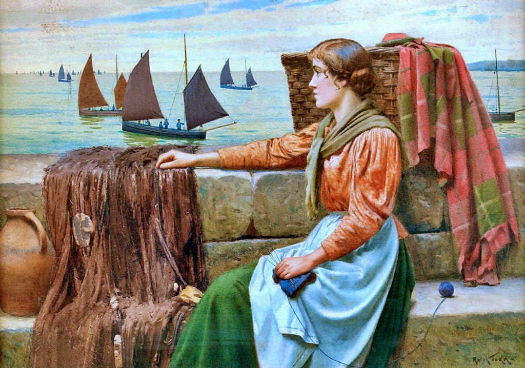 Fisherman's Wife jigsaw puzzle in Piece of Art puzzles on TheJigsawPuzzles.com