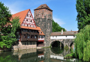Charles Bridge View,nuremberg,germany