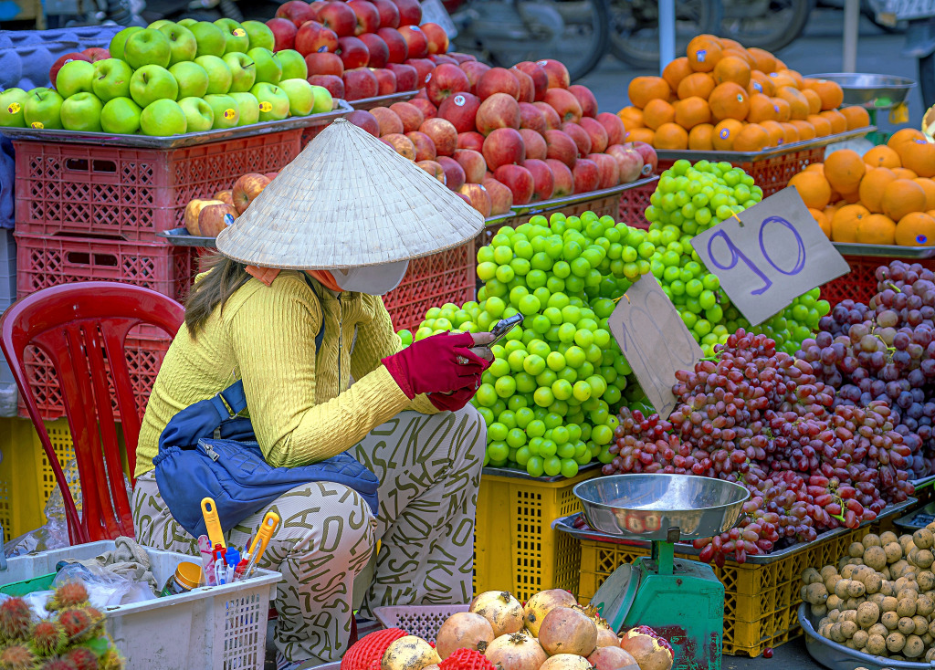 Mercado do Arco-Íris jigsaw puzzle in Frutas & Vegetais puzzles on TheJigsawPuzzles.com