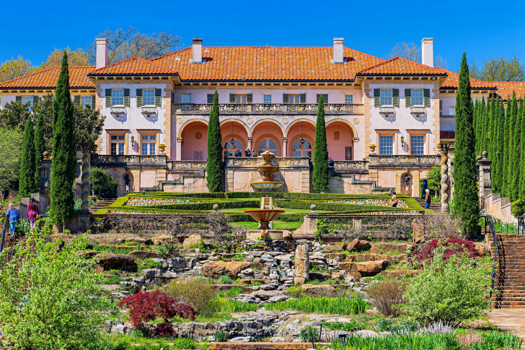 Philbrook Museum of Art in Tulsa, Oklahoma, USA jigsaw puzzle in Castles puzzles on TheJigsawPuzzles.com