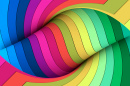 Colorful Abstract Twist