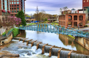 Reedy River Bridge, Greenville, SC, USA