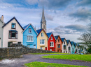 Deck of Cards Victorian Houses in Cobh, Ireland