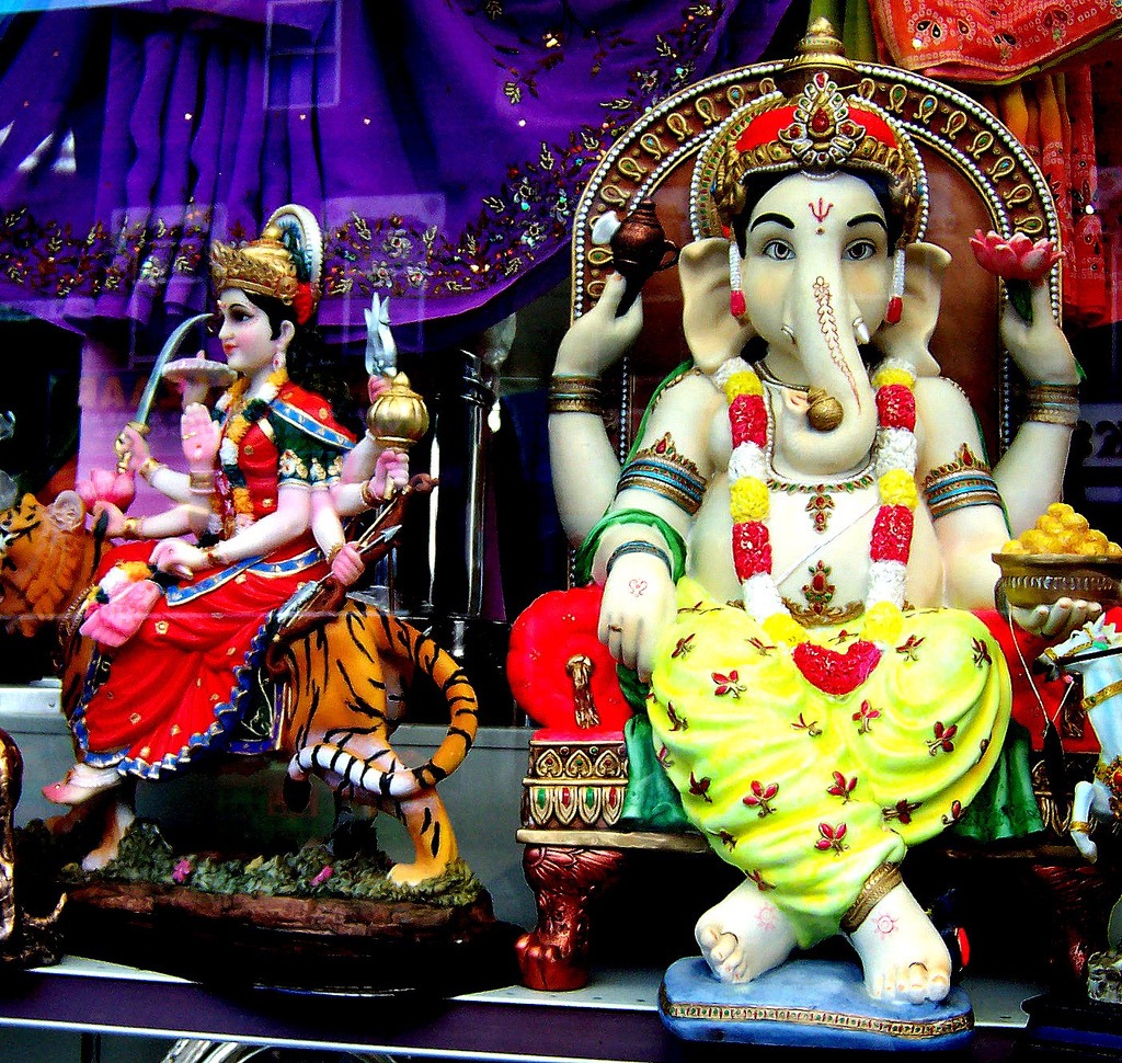 Ganesh jigsaw puzzle in Puzzle of the Day puzzles on TheJigsawPuzzles.com
