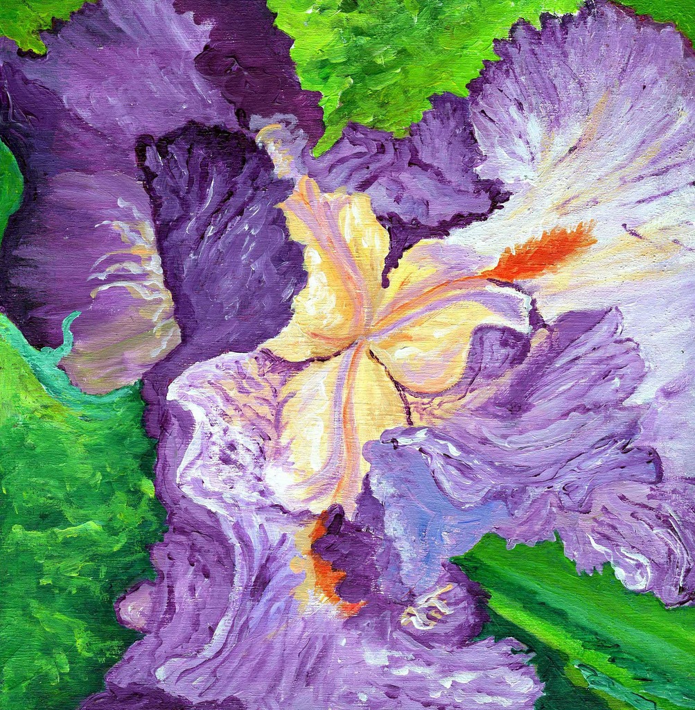 Iris jigsaw puzzle in Fleurs puzzles on TheJigsawPuzzles.com