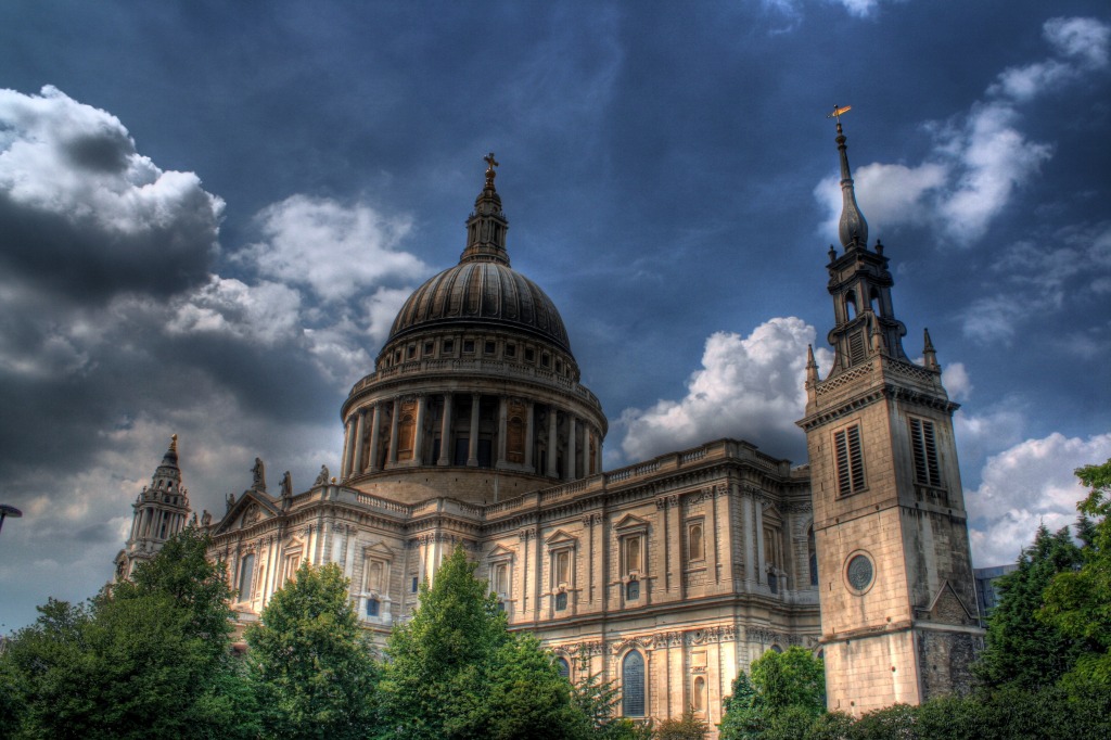 St. Paul's Cathedral, London jigsaw puzzle in Castles puzzles on TheJigsawPuzzles.com