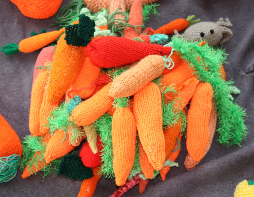 Knitted Garden jigsaw puzzle in Fruits & Veggies puzzles on TheJigsawPuzzles.com
