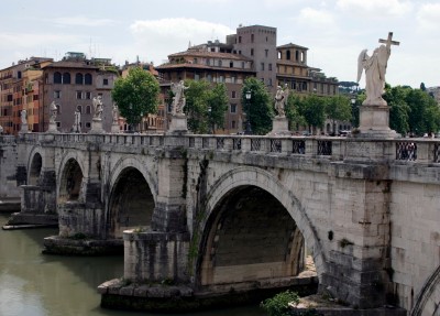 Ponte Sant'Angelo, Rome jigsaw puzzle in Bridges puzzles on ...