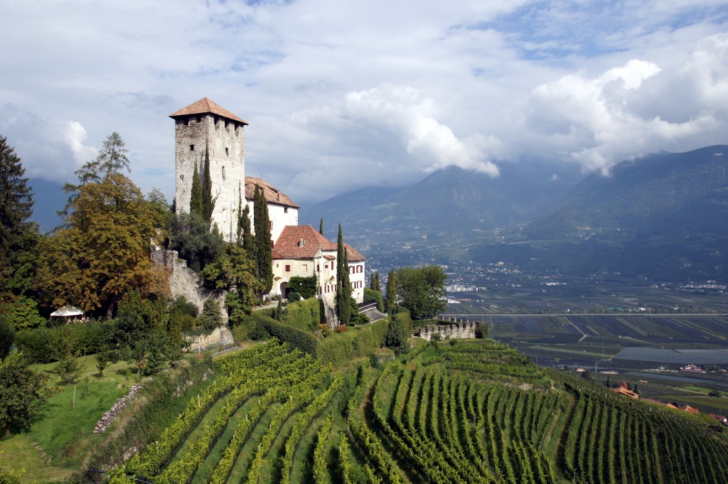 Südtirol, Itália jigsaw puzzle in Castelos puzzles on TheJigsawPuzzles.com