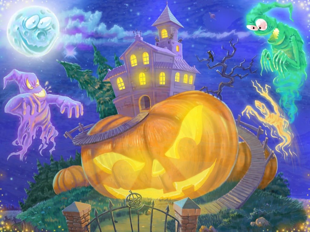 Halloween's Coming jigsaw puzzle in Puzzle du jour puzzles on TheJigsawPuzzles.com