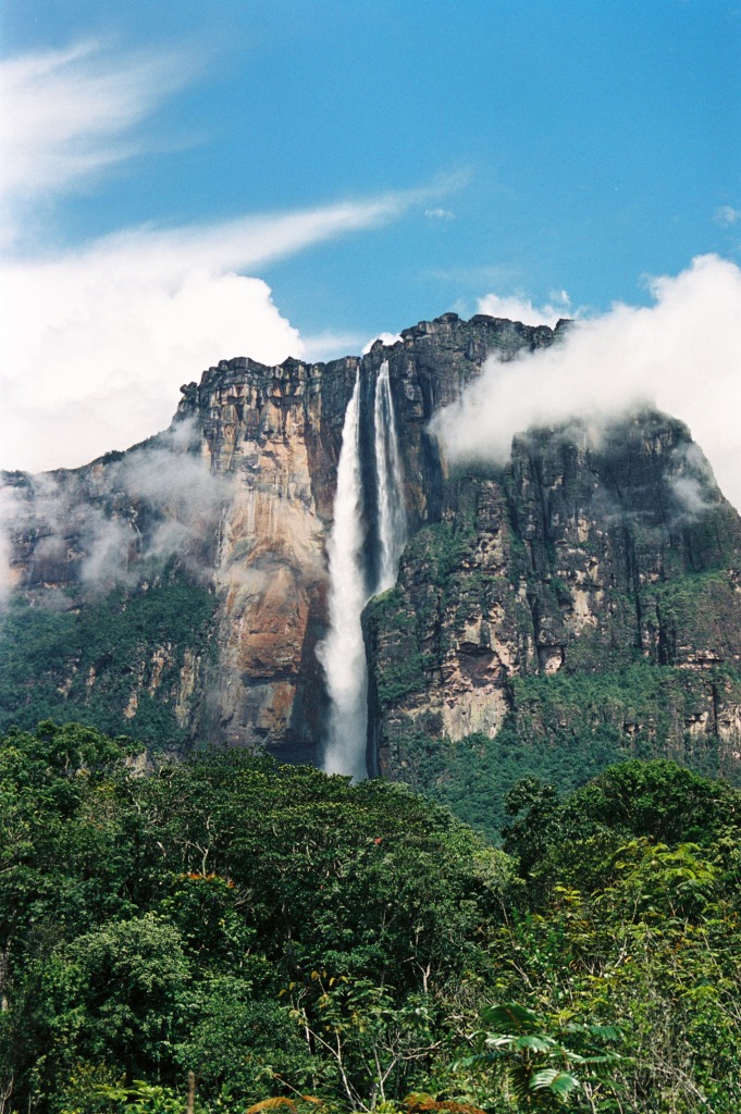 Angel Falls jigsaw puzzle in Waterfalls puzzles on TheJigsawPuzzles.com
