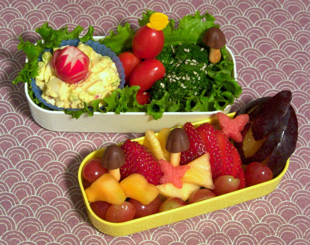 Bento de Salada com Ovo jigsaw puzzle in Frutas & Vegetais puzzles on TheJigsawPuzzles.com
